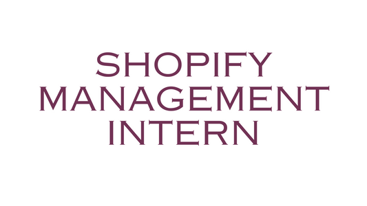 Shopify  Management Intern