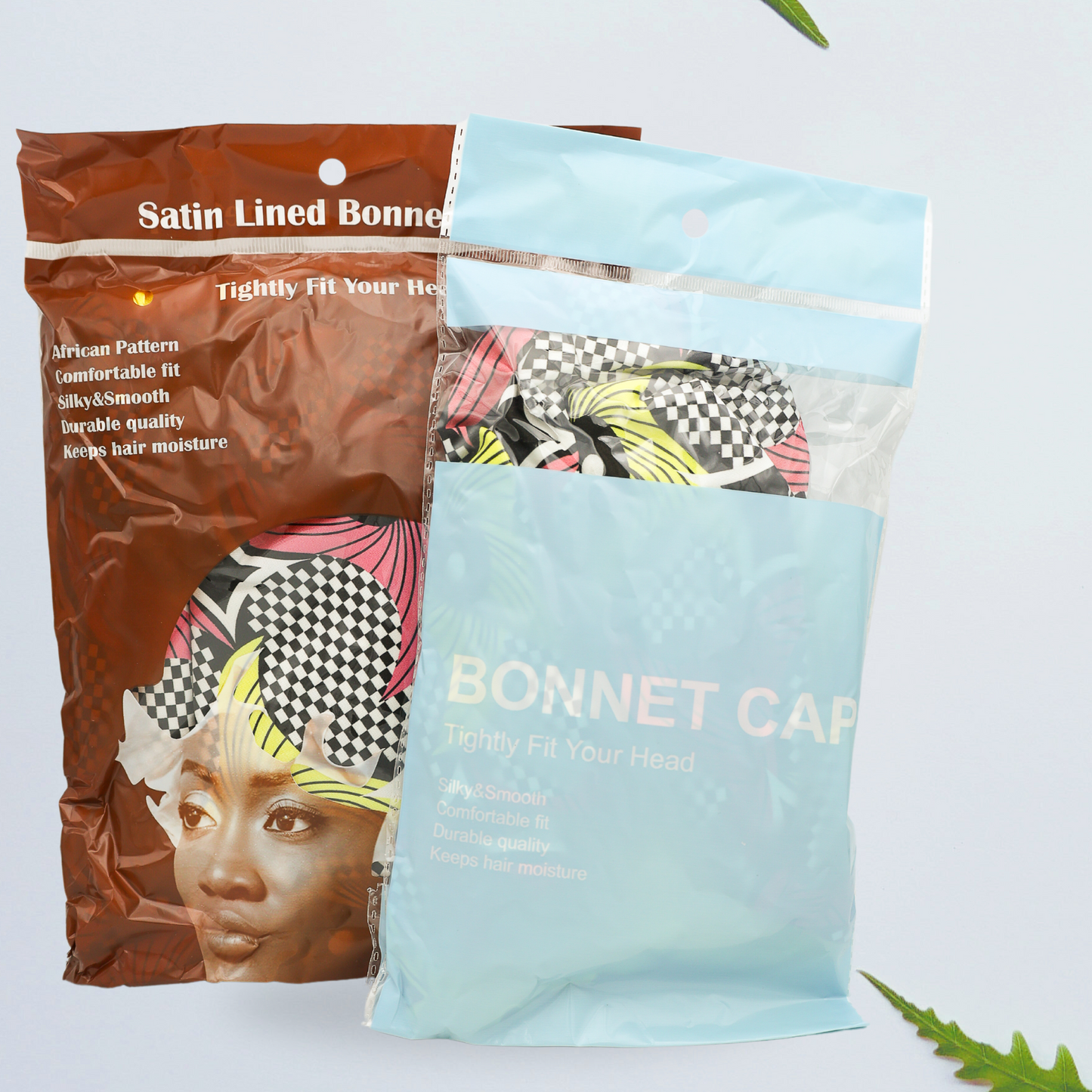Adult/Mommy & Me Set Hair Bonnets